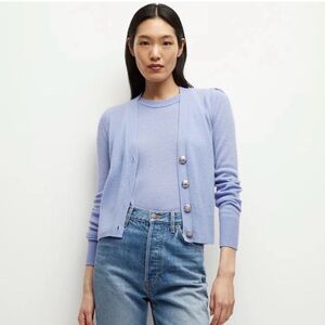 Veronica Beard Solene Cashmere Cardigan Set